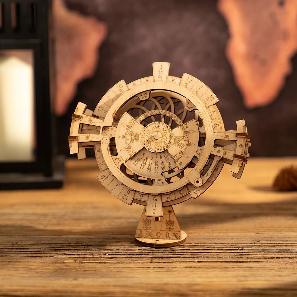 Eternal Calendar Wooden Puzzle Bowlift by Bowlift