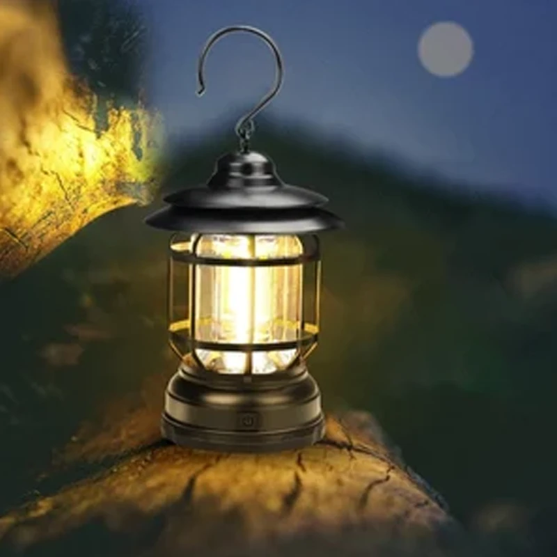 Portable multifunctional outdoor camping lamp by Bowlift