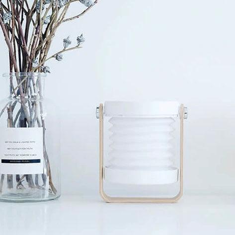 Lantern lamp night light creative foldable portable LED table lamp by BowLift
