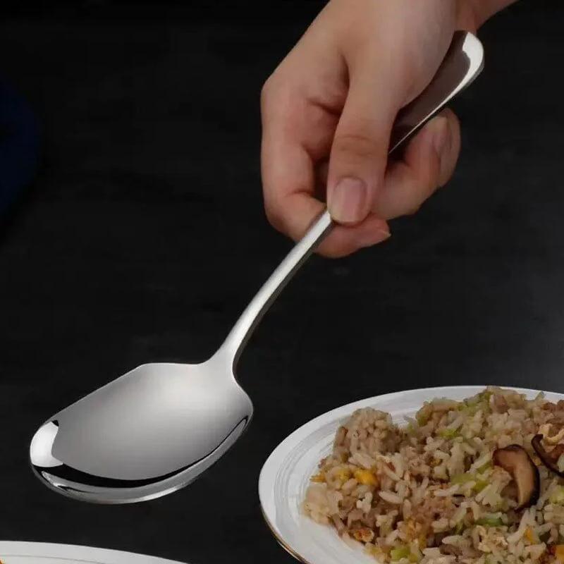 Square Head Stainless Steel Spoon by BowLift