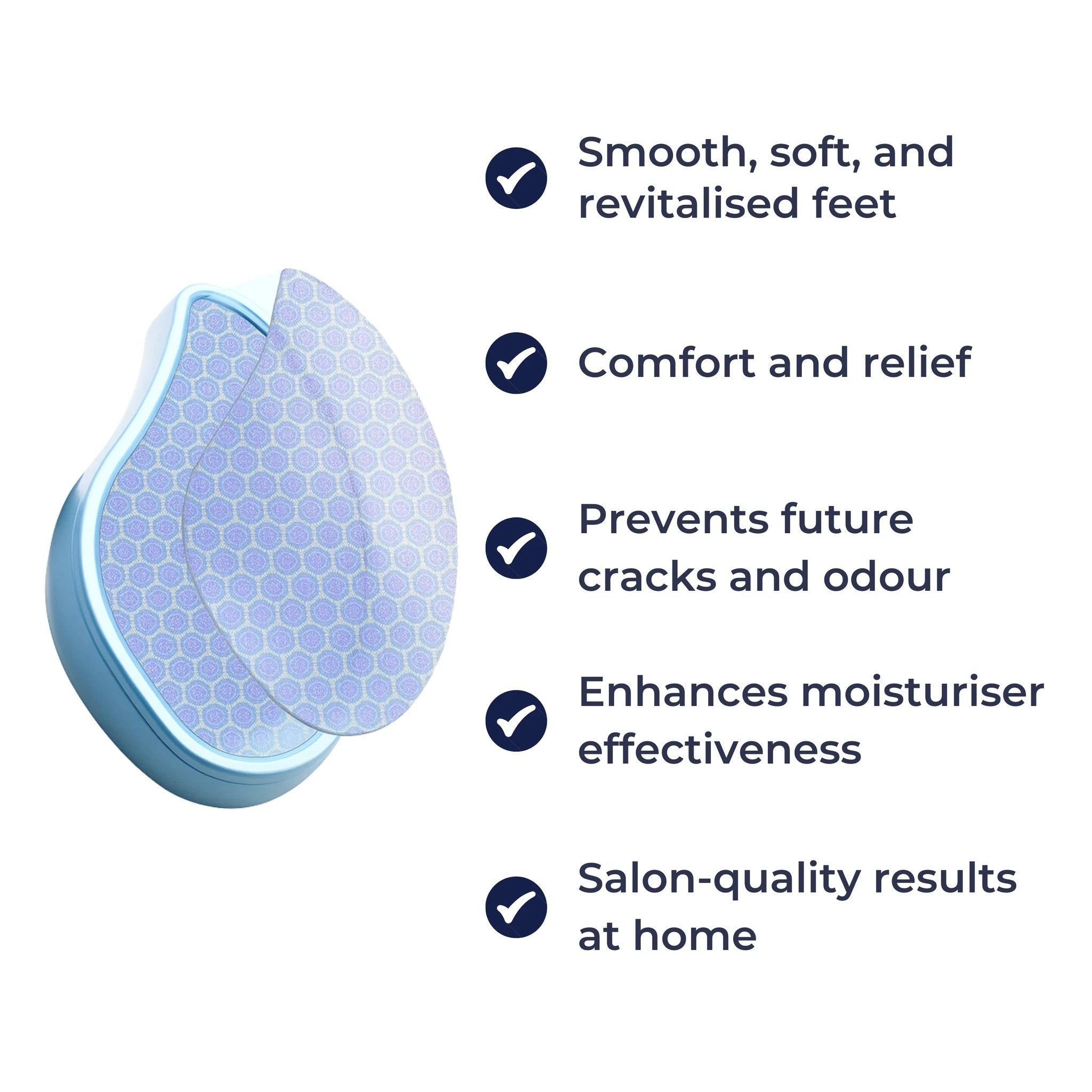 Skin Remover – Nano Glass Surface – Washable & Gentle – Smooth Cracked Heels at Home Bowlift by Bowlift