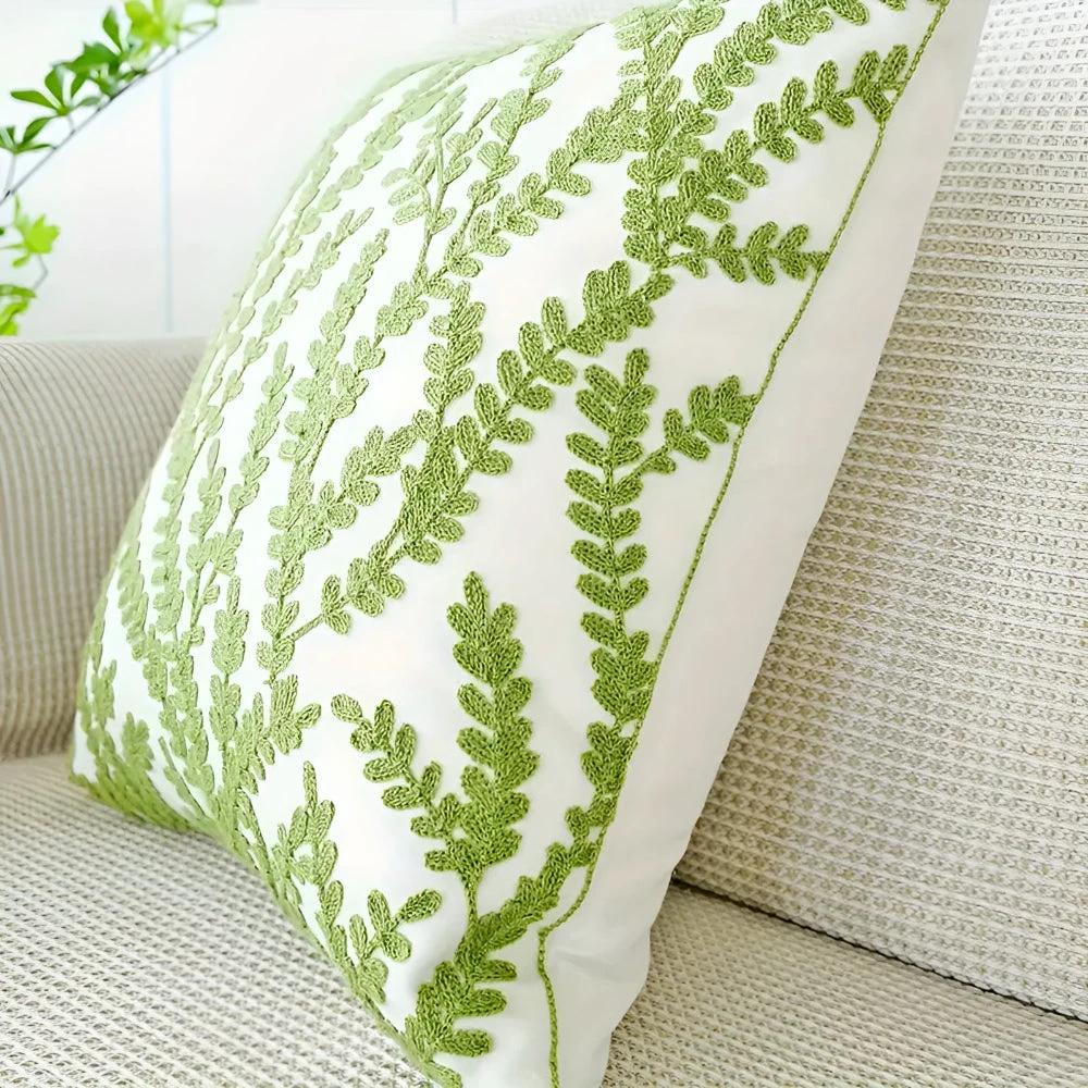 Verdant Paradise Cushion Cover by Casa & Beyond