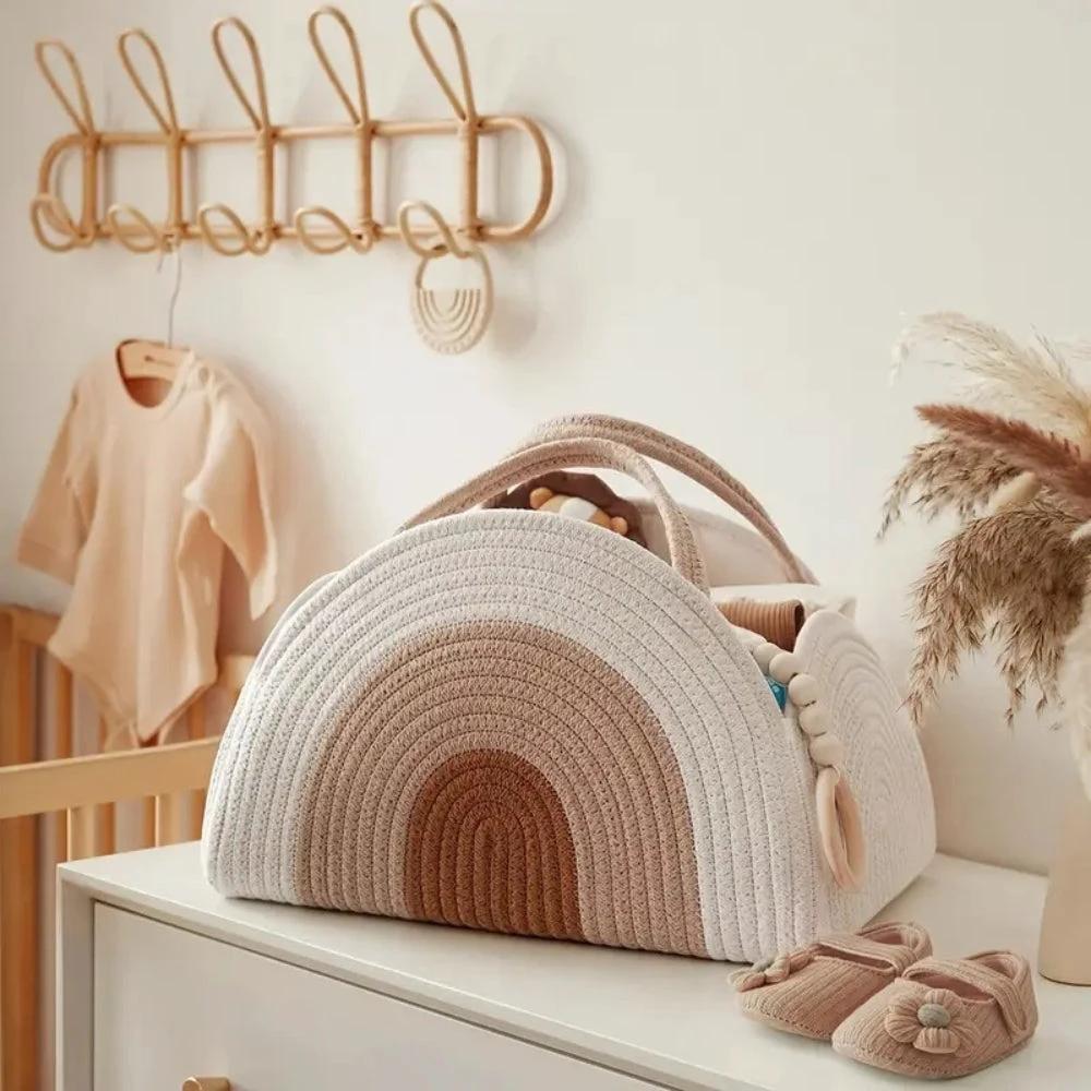 Neutral Tone Baby Storage Organizer by Casa & Beyond