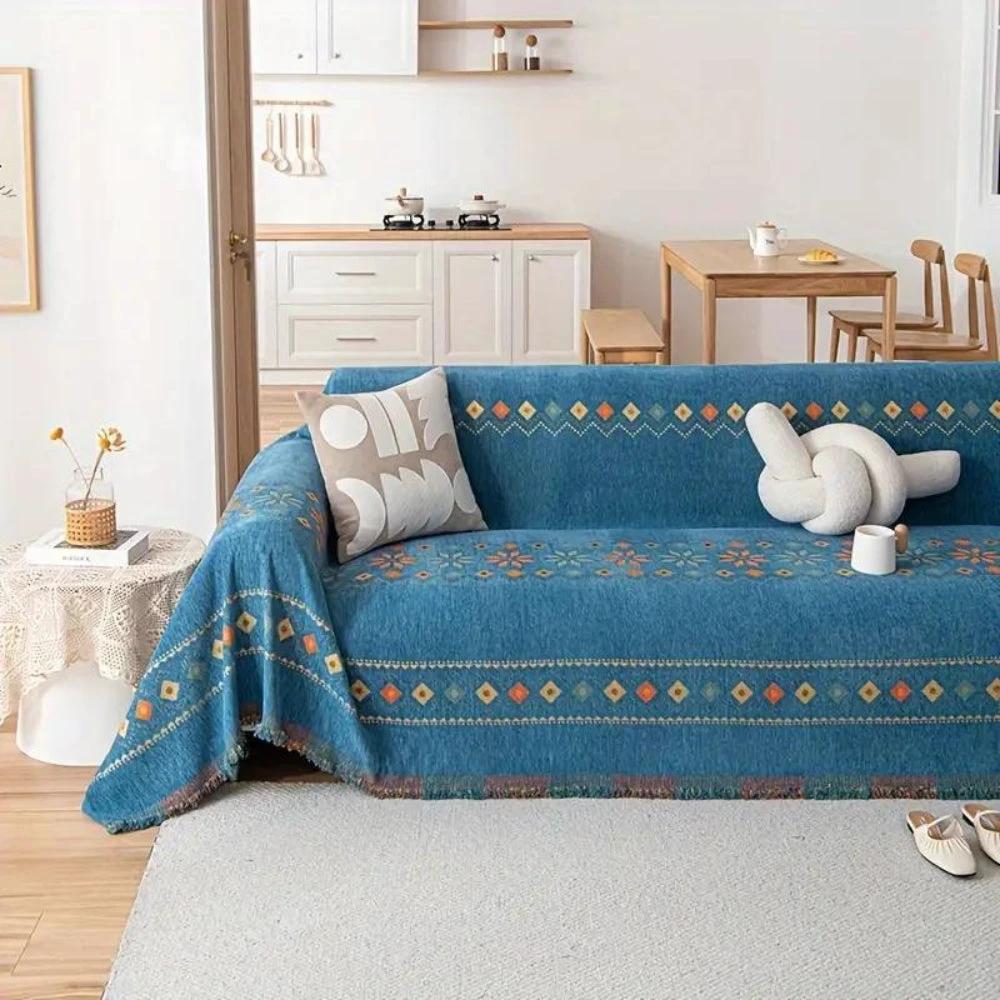 Stylish Boho Sofa Cover by Casa & Beyond