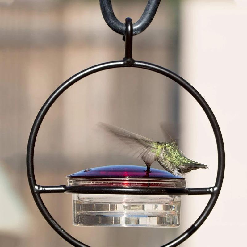 Simple Hummingbird Water Dispenser Made of Metal by BowLift