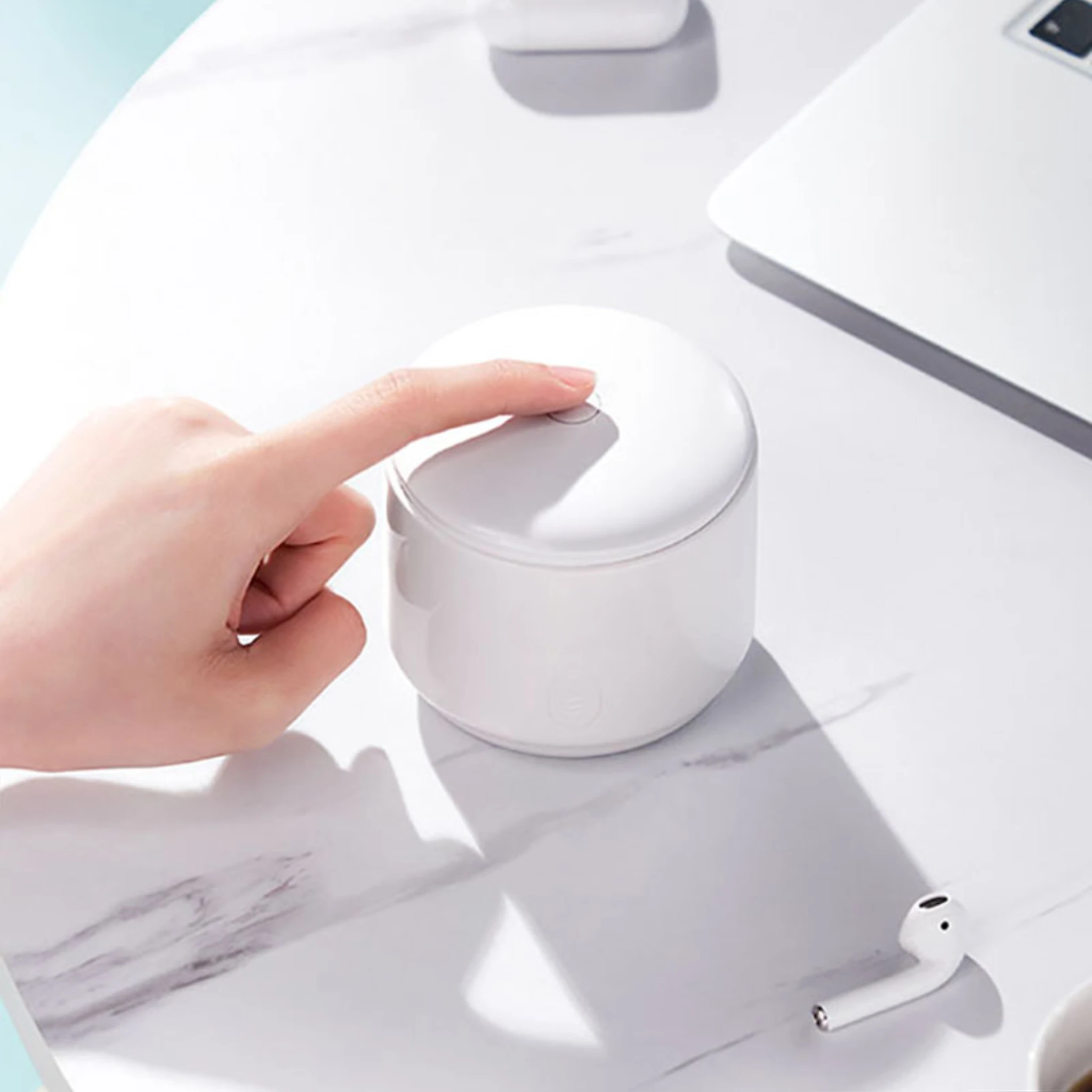 UltraClean Pro: Multi-Functional Ultrasonic Cleaner with UV Sanitizing Lights by BowLift