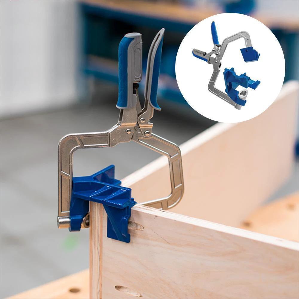 90-degree corner clamp and "T" support by Bowlift