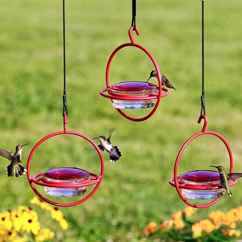 Simple Hummingbird Water Dispenser Made of Metal by BowLift