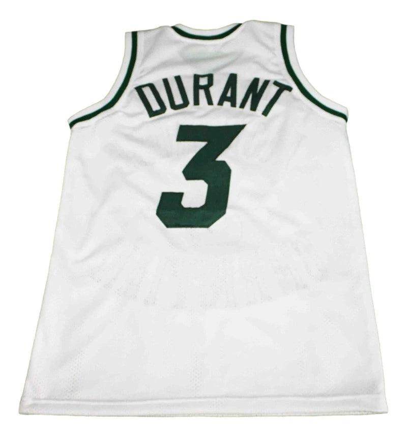Kevin Durant Jersey #3 Montrose Christian Basketball New Sewn White by My store basketball