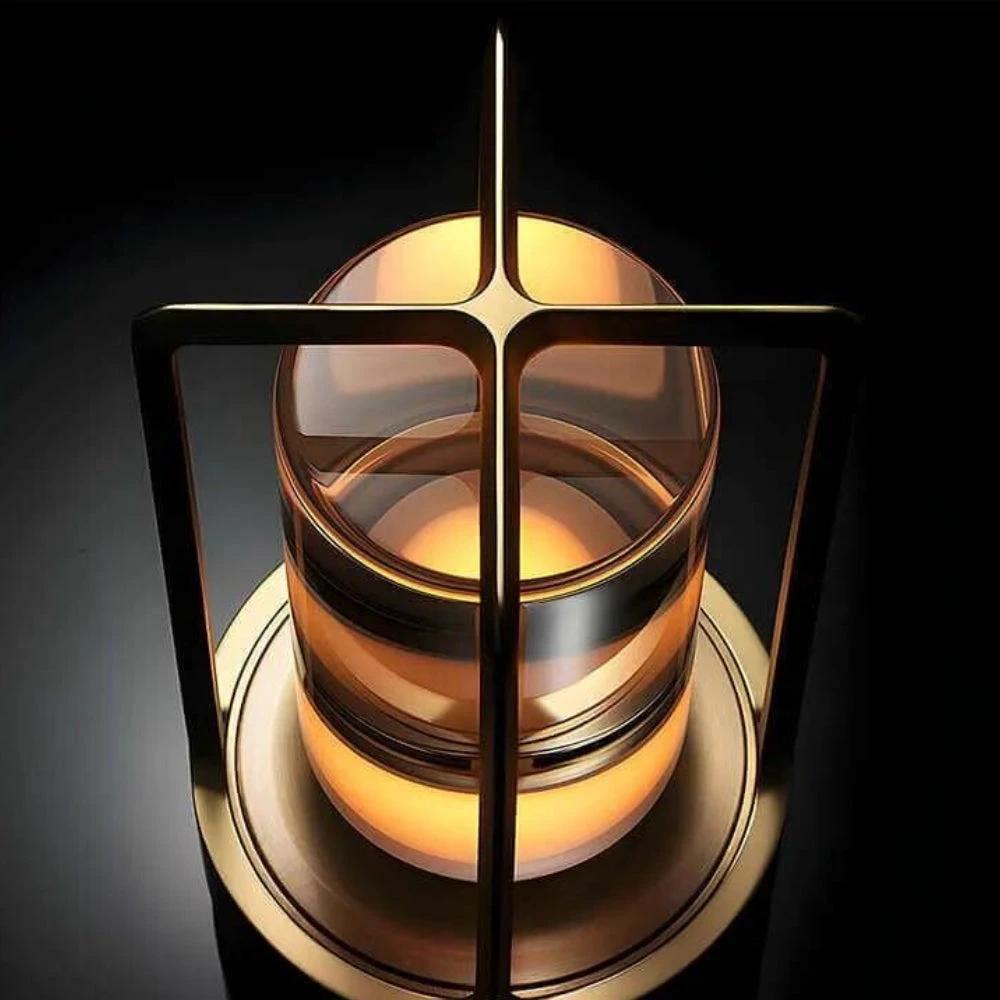Casa Nordic Crystal Lantern by Casa & Beyond