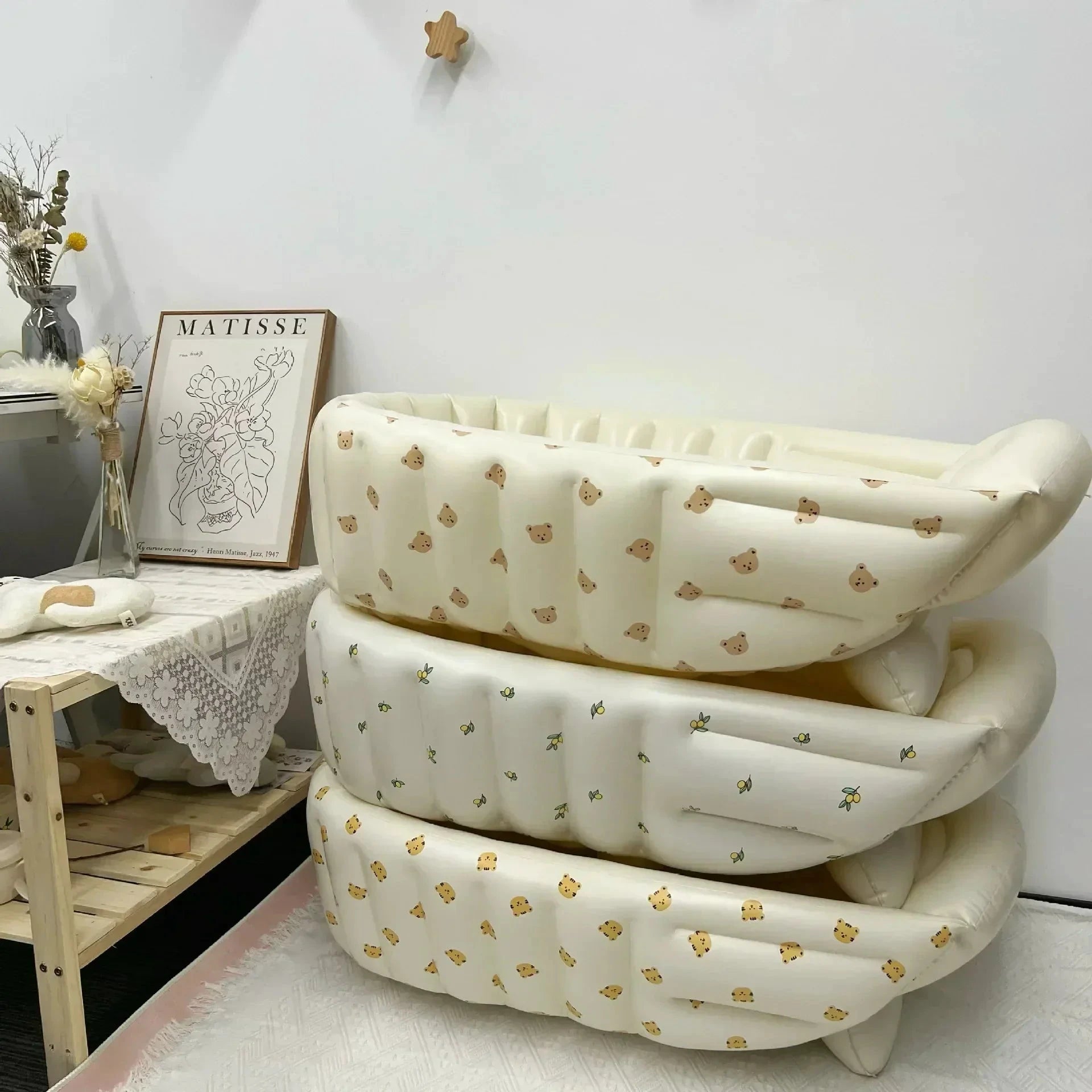 Inflatable Baby Bathtub for Travel – BubbleNest by BowLift
