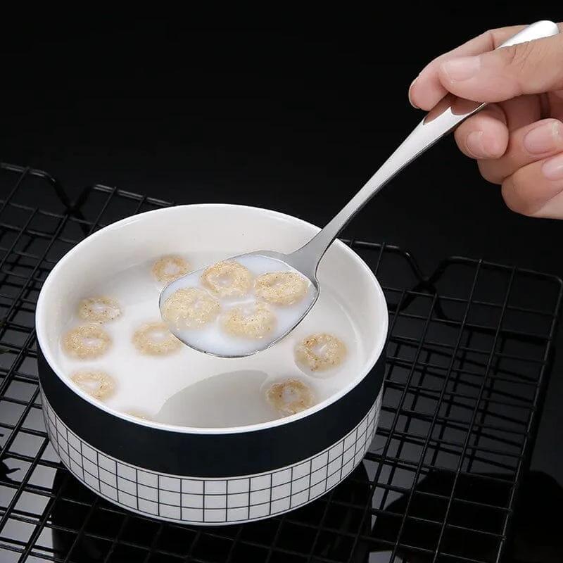 Square Head Stainless Steel Spoon by BowLift