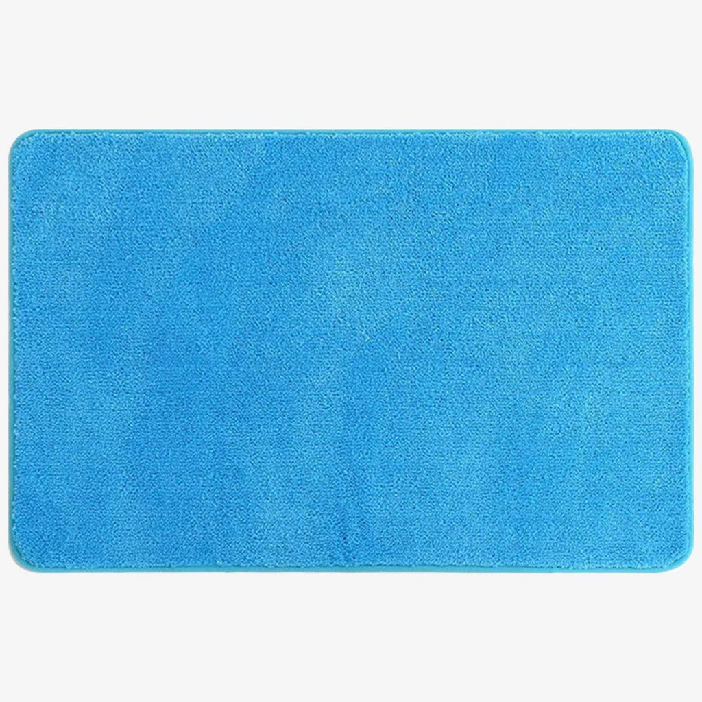Feblilac Solid Color Tufted Bath Mat, Multiple Sizes Bath Mat, Pure Non-Slip Bath Mat by BowLift