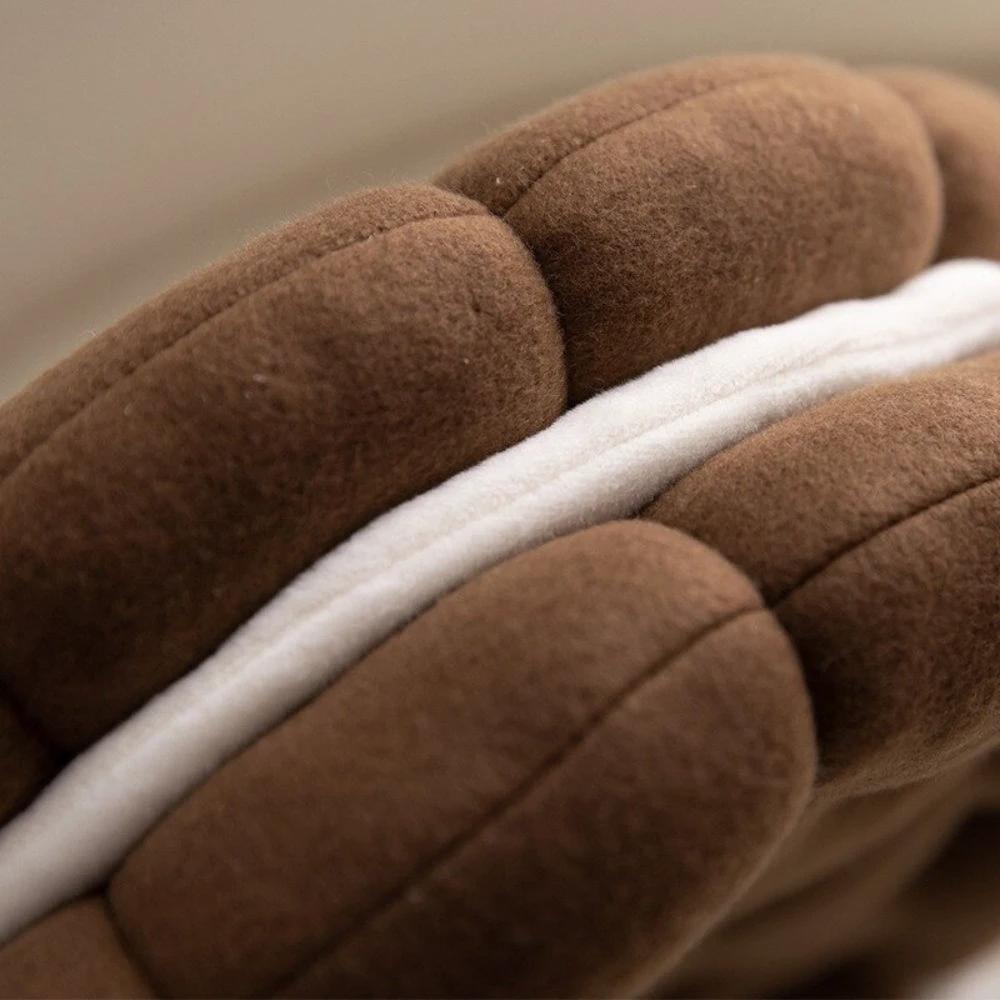 Snuggly Cookie-Inspired Cushion by Casa & Beyond