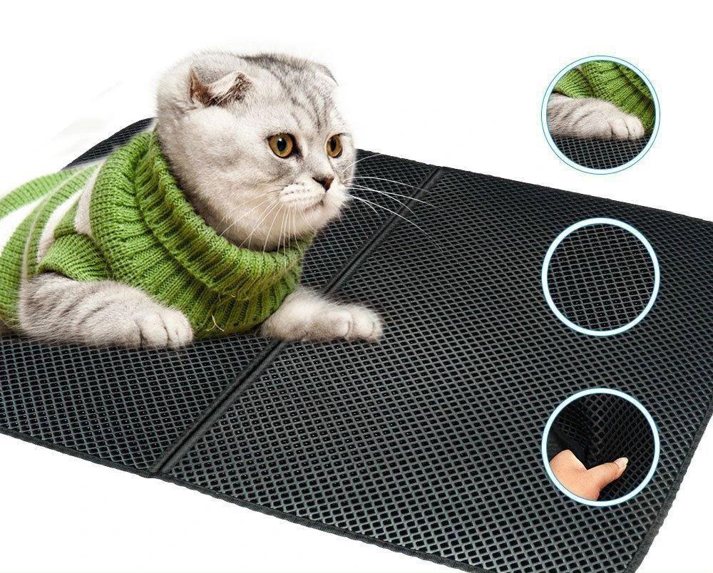 Felina - Double Layer Cat Litter Trap Mat by Bowlift