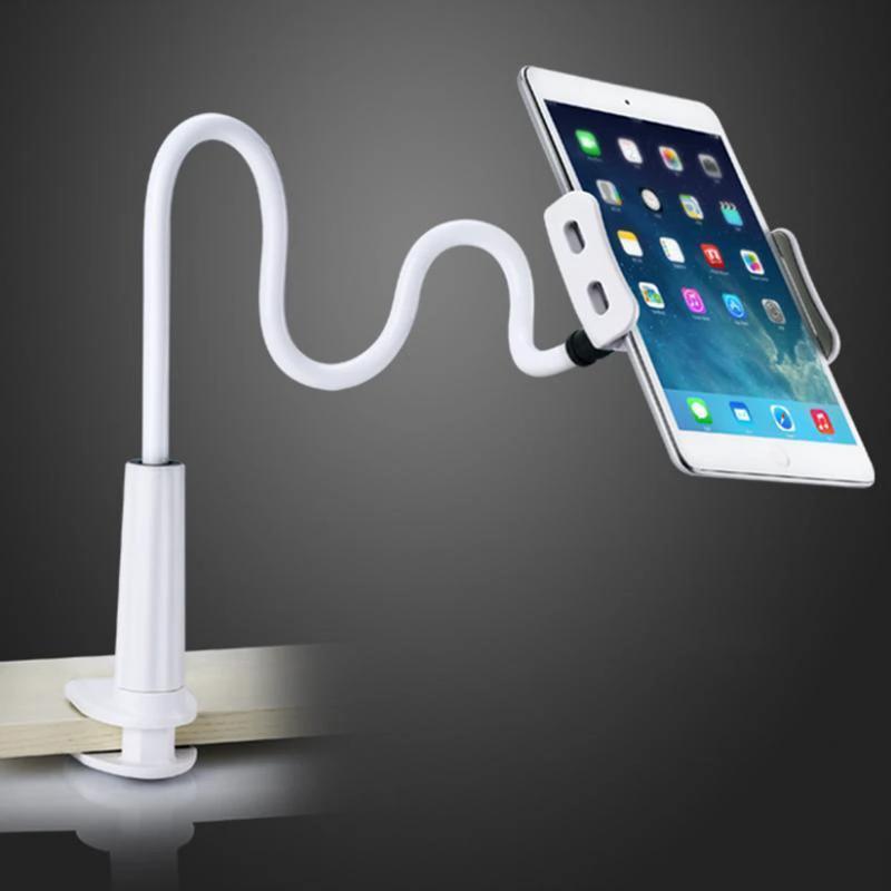 Universal detachable holder for phone and tablet with long pole by Bowlift