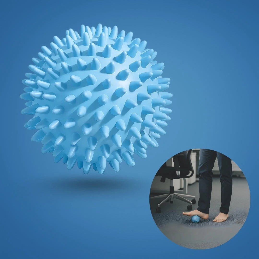 Plantar Fasciitis Relief – Spiky Deep‑Tissue – Boosts Circulation – Soothes Heel & Arch Pain After Long Days Bowlift by Bowlift