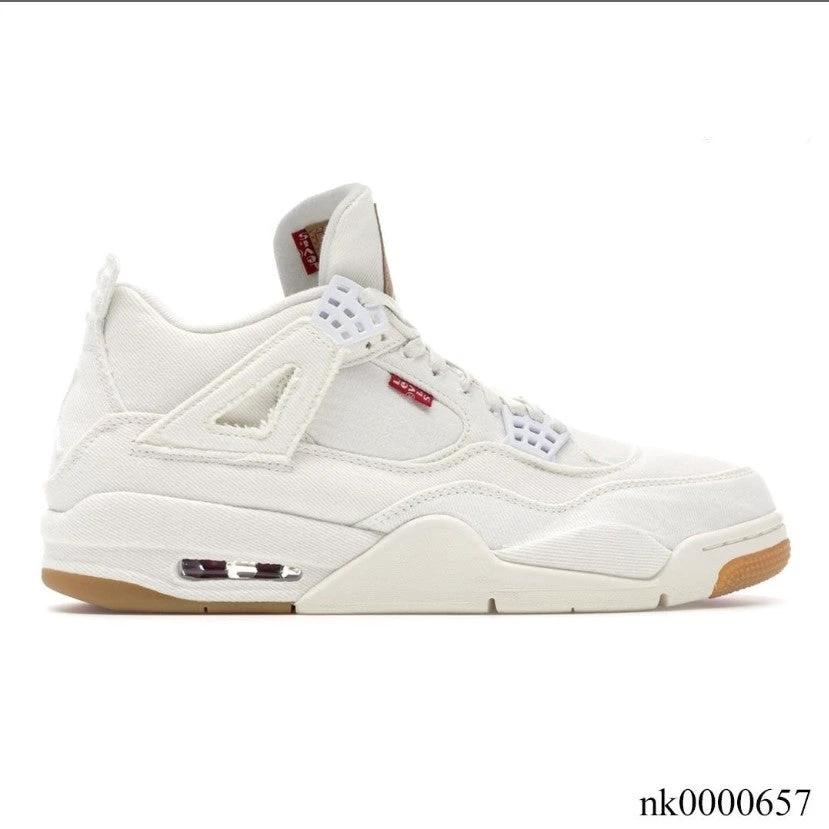 Air Jordan 4 Retro Levi’s White (Levi’s Tag) Shoes by Air Jordan