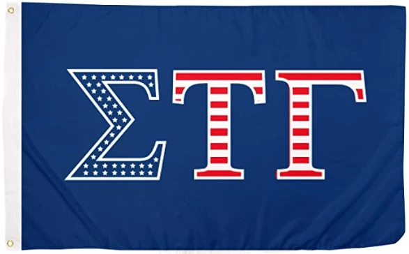 Sigma Tau Gamma USA Fraternity Flag -3x5 FT Banner-100% polyester-2 Metal Grommets by flagsshop