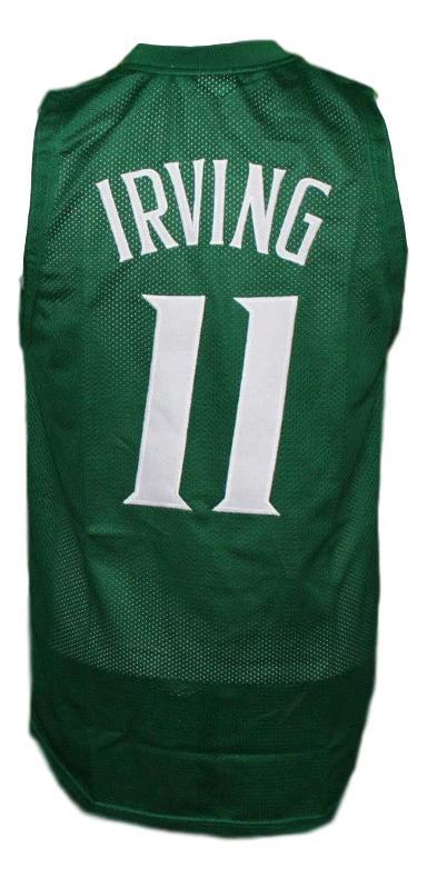Kyrie Irving Jersey #11 St.Patrick High School Basketball Green by My store basketball