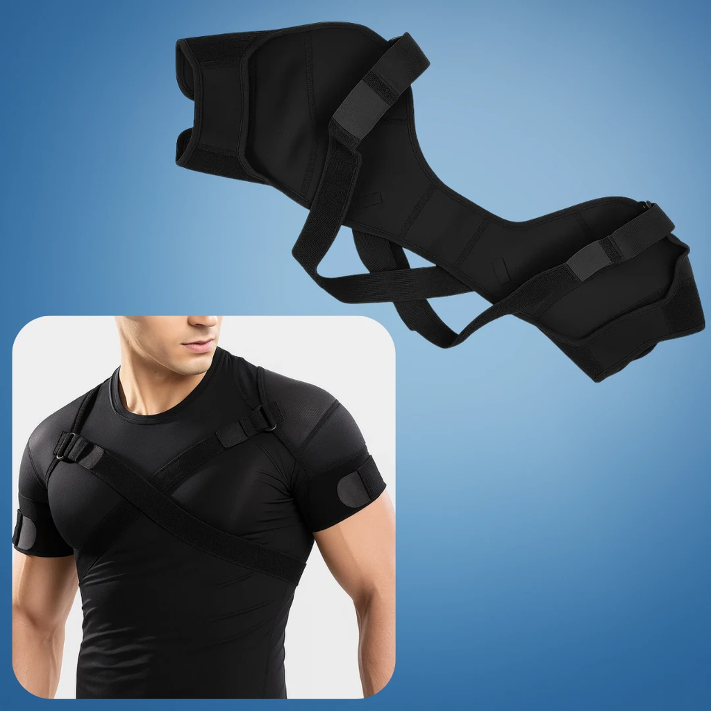 Cross-Compression Stability – Breathable Mesh Comfort – Relieves Shoulder Pain & Improves Posture Bowlift by Bowlift