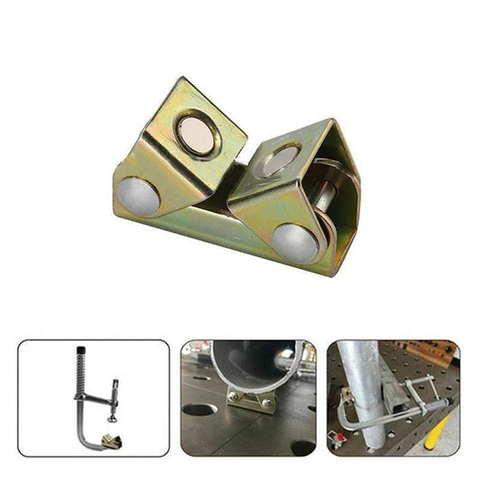Adjustable V Magnetic Support for Welding (2 pieces) by Bowlift