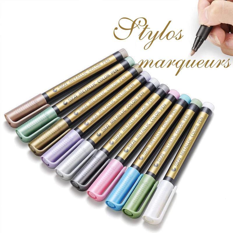 Waterproof Acrylic Marker (10 Colors) by Bowlift