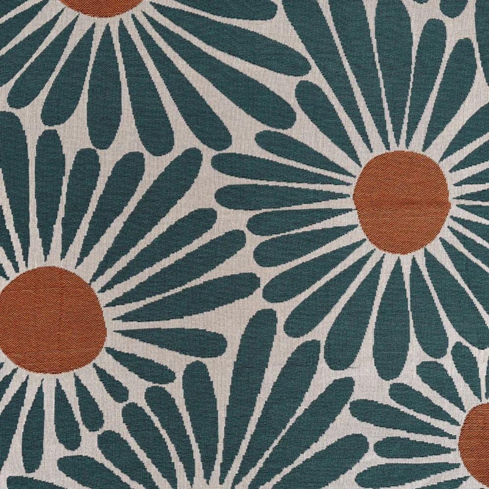 Floral Daisy Woven Throw Blanket by Casa & Beyond