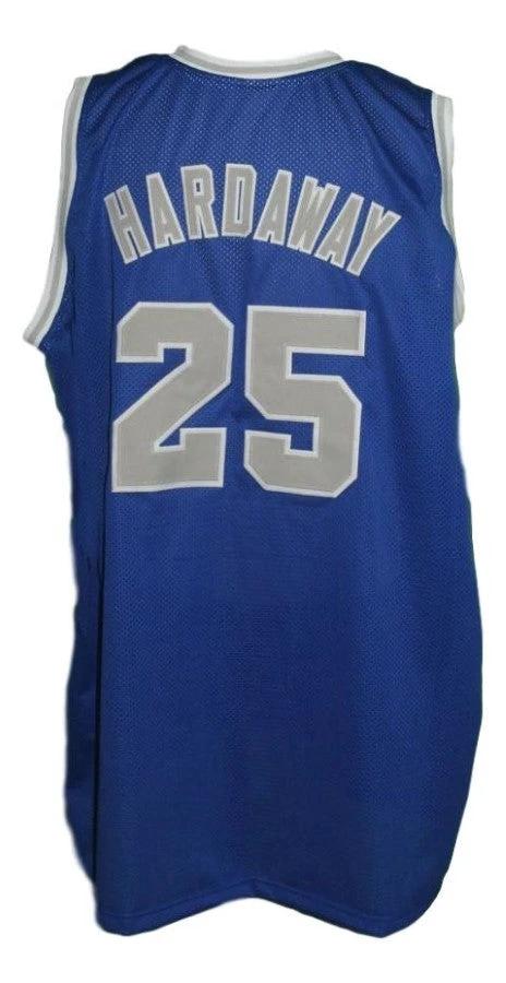 Penny Hardaway Jersey #25 Memphis State College Basketball Blue by My store basketball