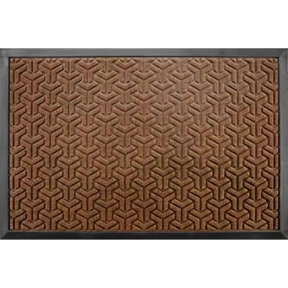 Geometric Entryway Door Mat by Casa & Beyond