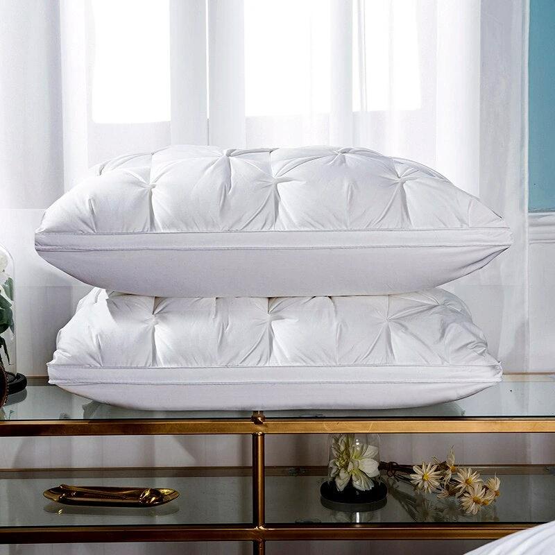 Goose Down Feather Pillow Premium Quality Bowlift by Bowlift