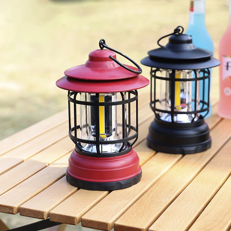 Portable multifunctional outdoor camping lamp by Bowlift