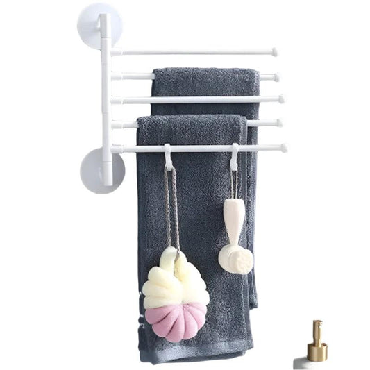 Collapsible, rotating wall mount and towel holder Bowlift by Bowlift
