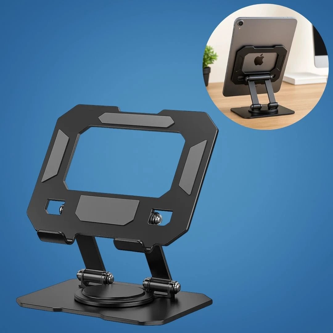 DeskEase | Adjustable Tablet Stand – Ergonomic Comfort – Foldable Anti‑Slip Design – Ideal for Work, Study, Travel & Video Calls Bowlift by Bowlift