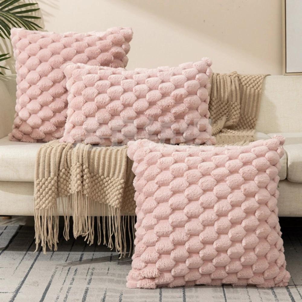 Plush Marshmallow Cushion Cover by Casa & Beyond