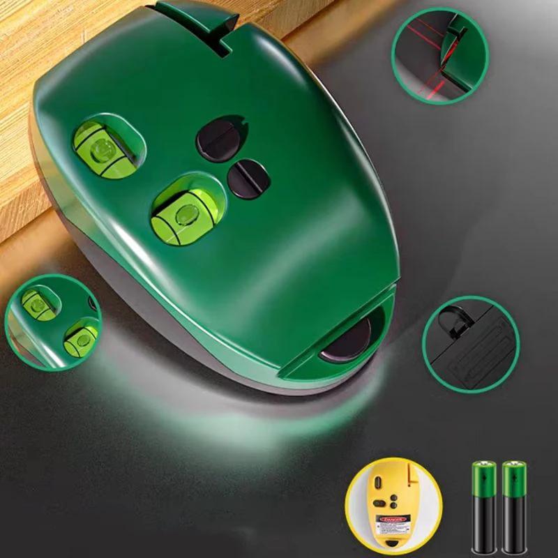 Line Laser Level – Portable Leveling Device with 90° Projection Bowlift by Bowlift
