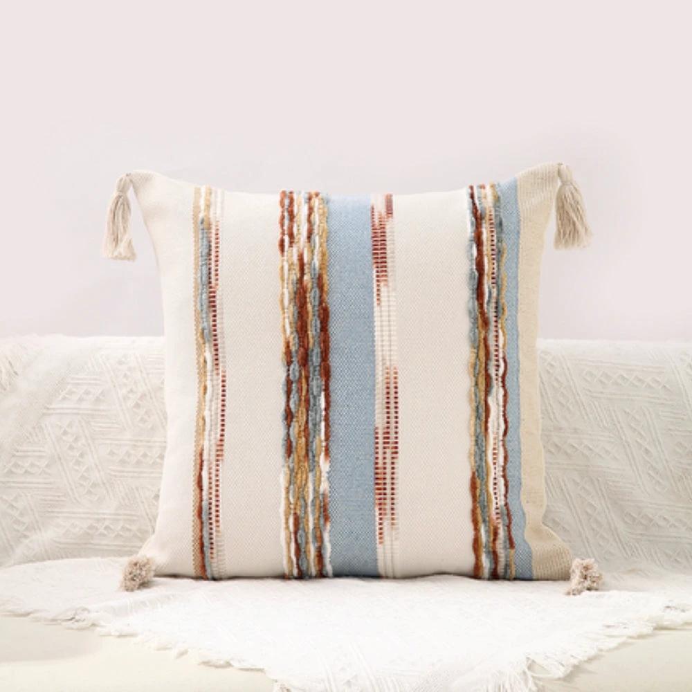 Double-Sided Boho Stripe Cushion Covers by Casa & Beyond