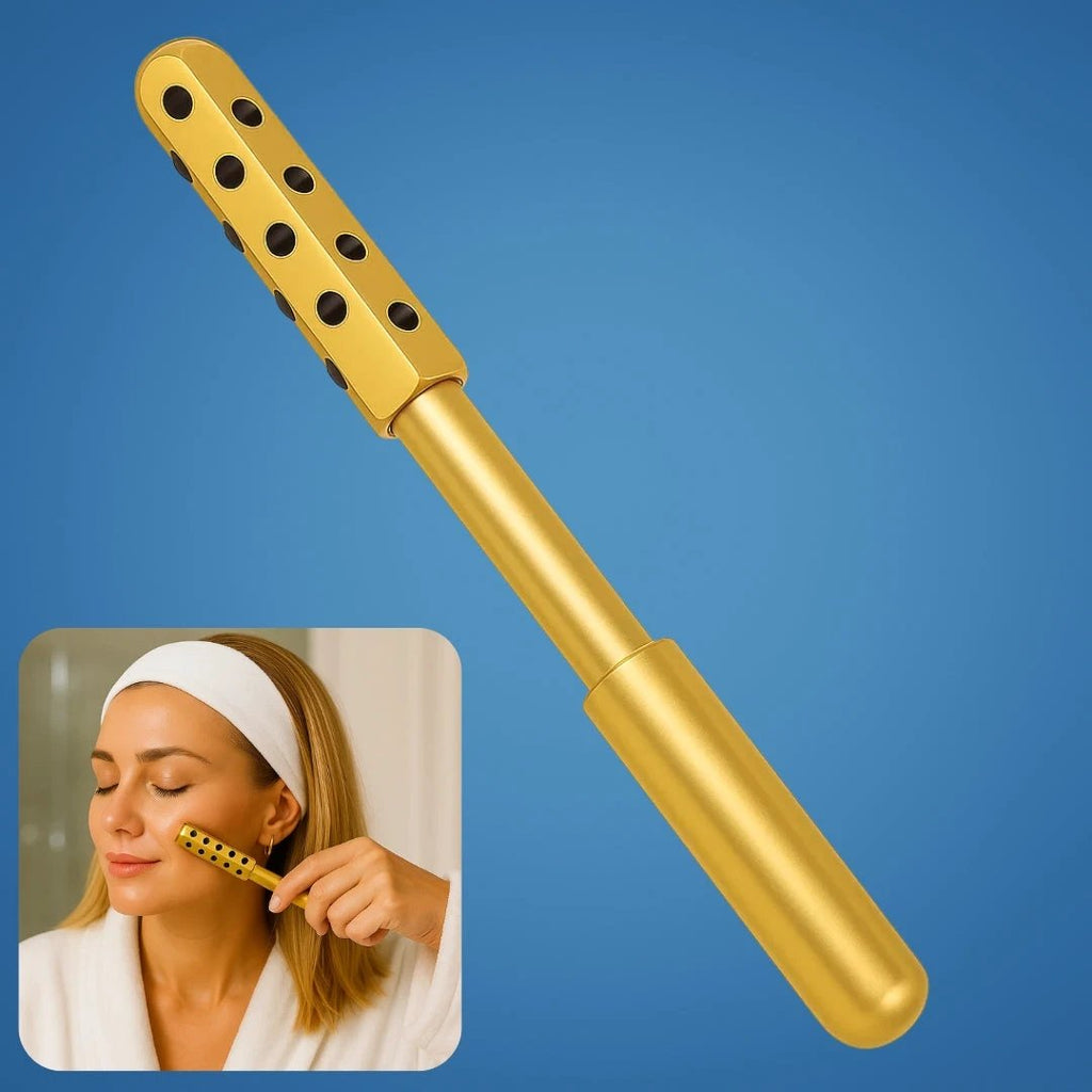 Depuff & Lift Skin – Smooth Metal Cooling Design – Boost Circulation & Glow for Cheeks Neck Face Bowlift by Bowlift
