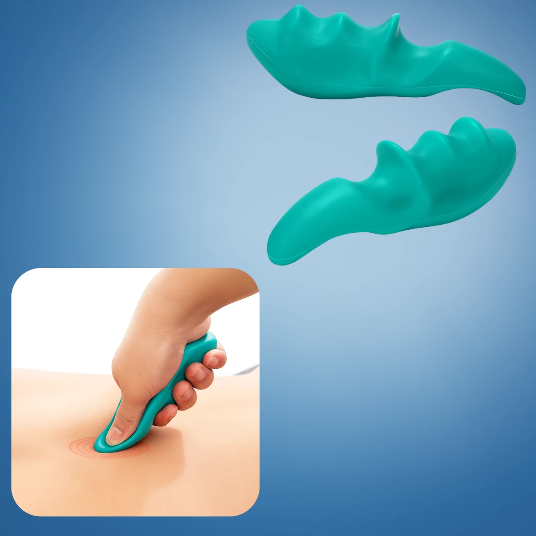 Deep Tissue Trigger-Point - Protects Thumbs & Prevents Hand Fatigue – Aid For Neck & Back Pain Bowlift by Bowlift