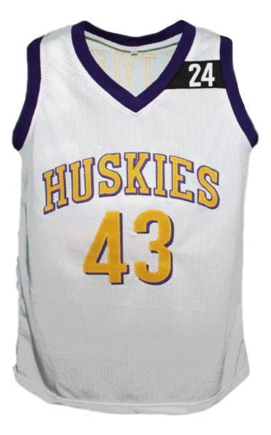 K.Tyler Jersey #43 The 6th Movie Huskies Basketball New White by My store basketball
