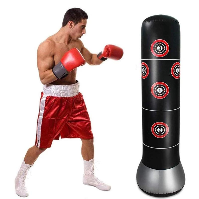 Inflatable boxing column by Bowlift