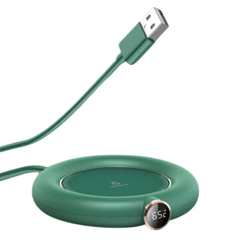 USB Hot Drink Holder with LED Display for Perfectly Tempered Drinks Bowlift by Bowlift