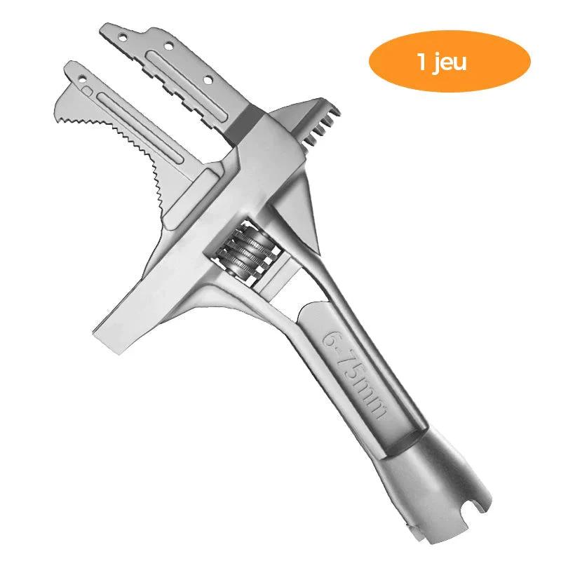 Multifunctional bathroom key tool by Bowlift