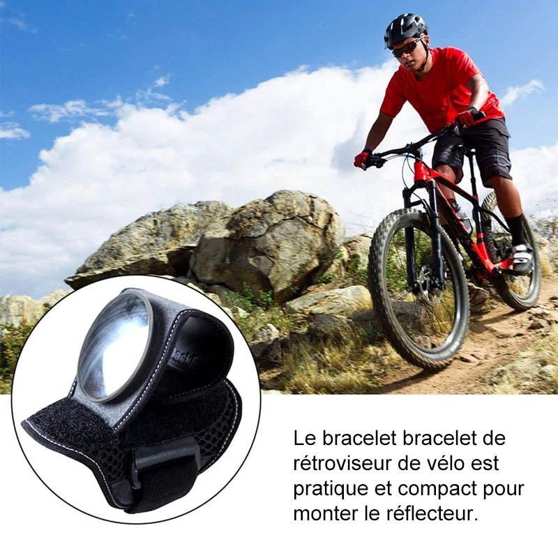Rearview mirror safety strap for bicycle by Bowlift