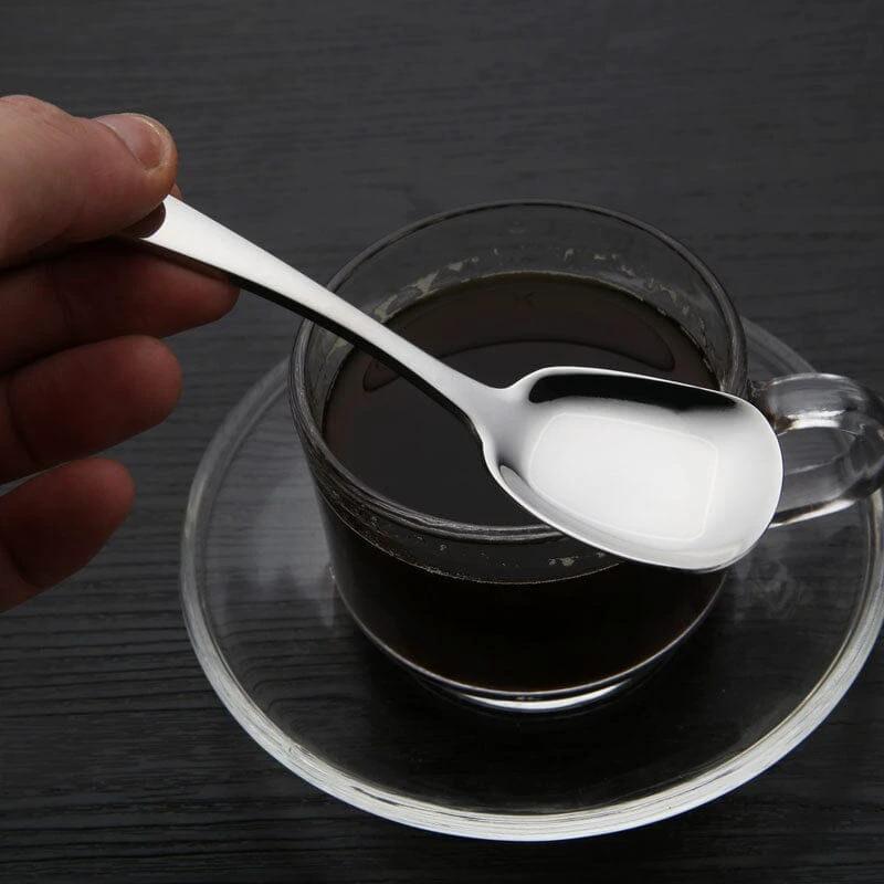 Square Head Stainless Steel Spoon by BowLift