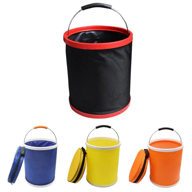 Foldable portable bucket for outdoor fishing by Bowlift