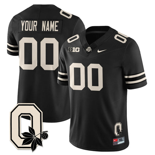 Custom Ohio State Buckeyes Jersey 2025 Vapor Limited Stitched Black by My Store NCAA Football Jerseys