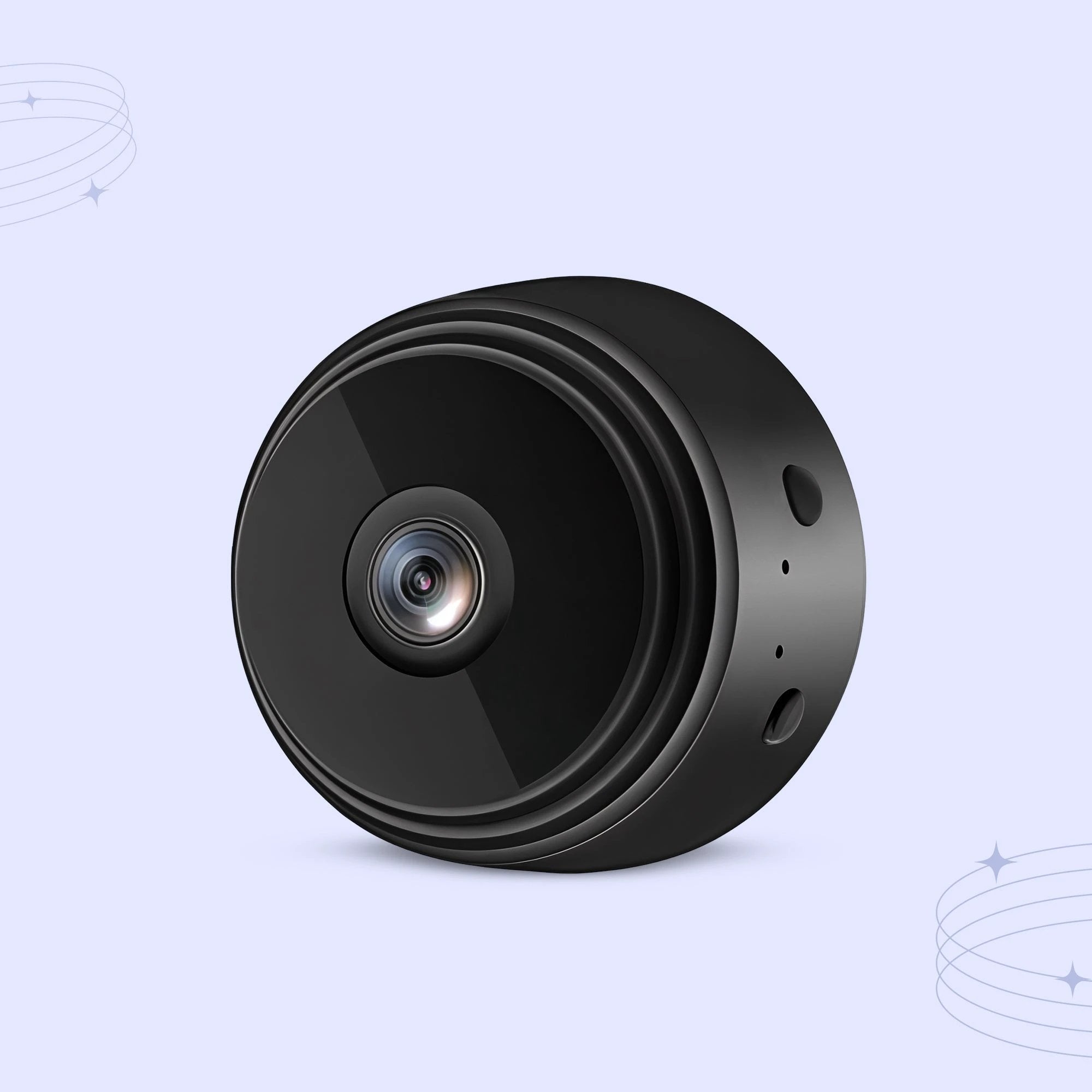 Wireless Indoor Security Camera Pro - Protect Your Family from Robberies and Burglaries Bowlift by Bowlift