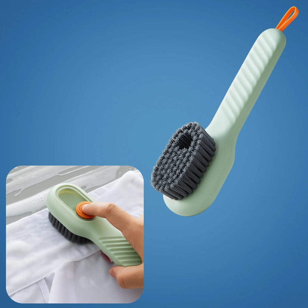 Built-in Soap Dispenser – Soft Non-Scratch Bristles – Quick Shoe Cleaning – Protects Delicate Materials Bowlift by Bowlift