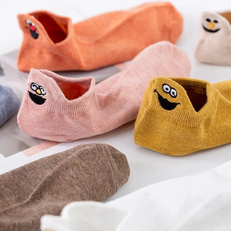 Sesame Street embroidered crew socks (10 pairs) by BowLift